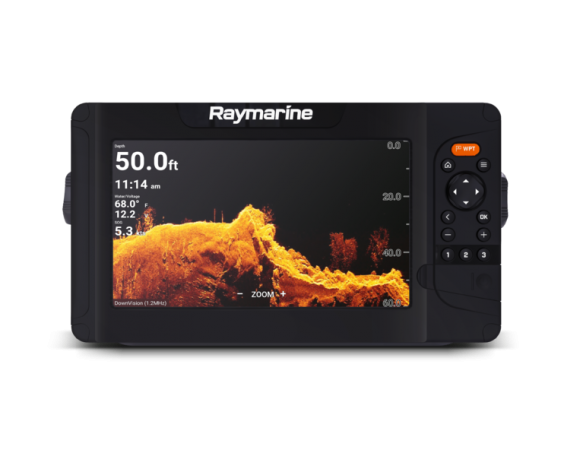 Raymarine Element 9 HV - 9" Chart Plotter with CHIRP Sonar, HyperVision, Wi-Fi & GPS, No Chart & No Transducer