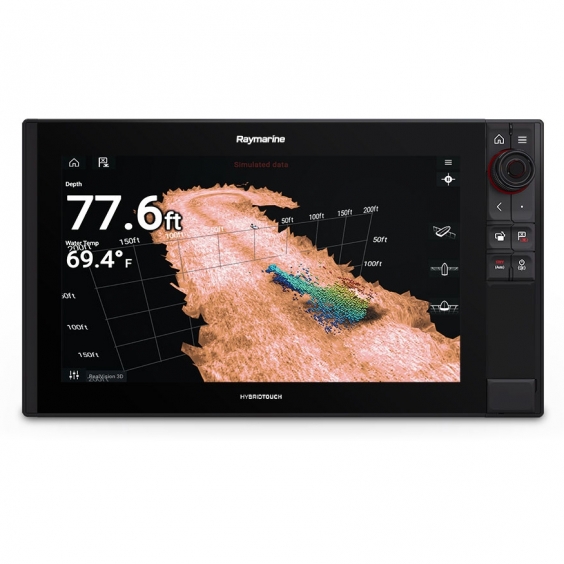 Raymarine AXIOM 16 Pro-RVX, HybridTouch 16" Mult Display with 1kW Sonar, DV, SV and RealVision 3D