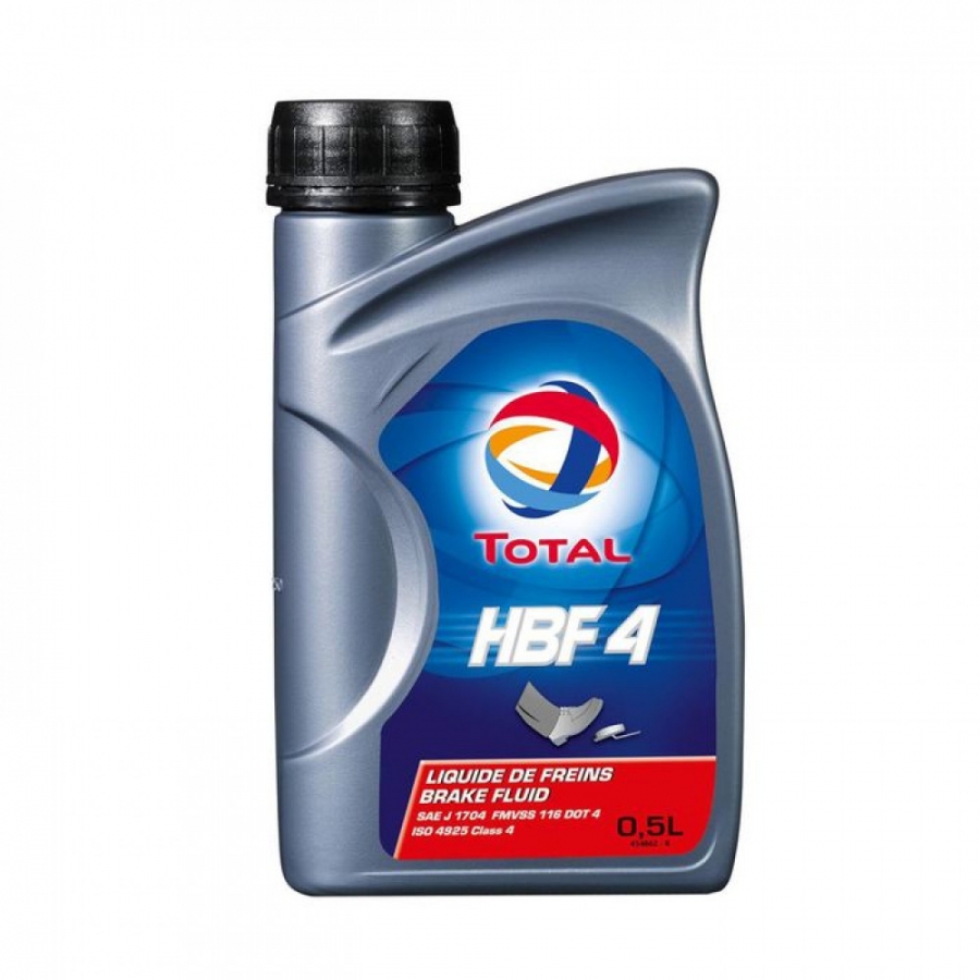 Тормозная жидкость Total HBF4 DOT4 (0.5л)